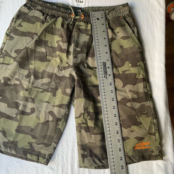 Eddie Bauer Boys Swimming Trunks size XL (18/20), Camo Green - Picture 3 of 11